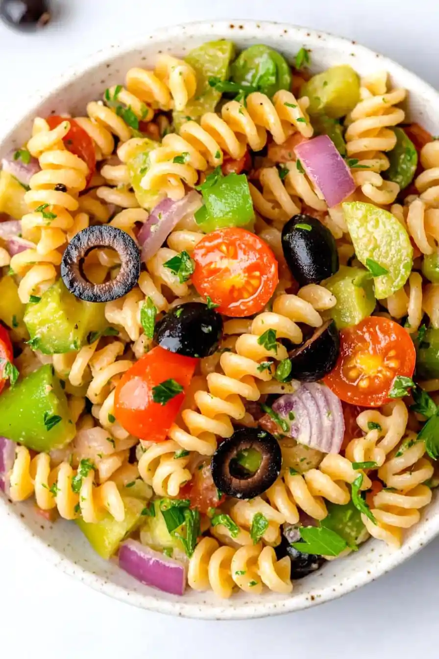 Easy Vegan Pasta Salad Recipe