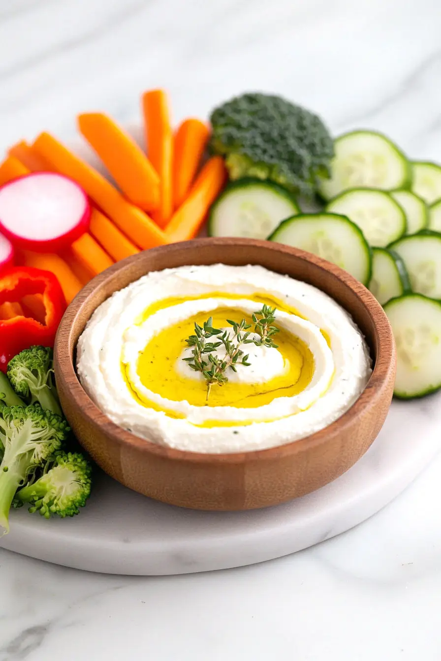 Quick Ricotta Yogurt Dip