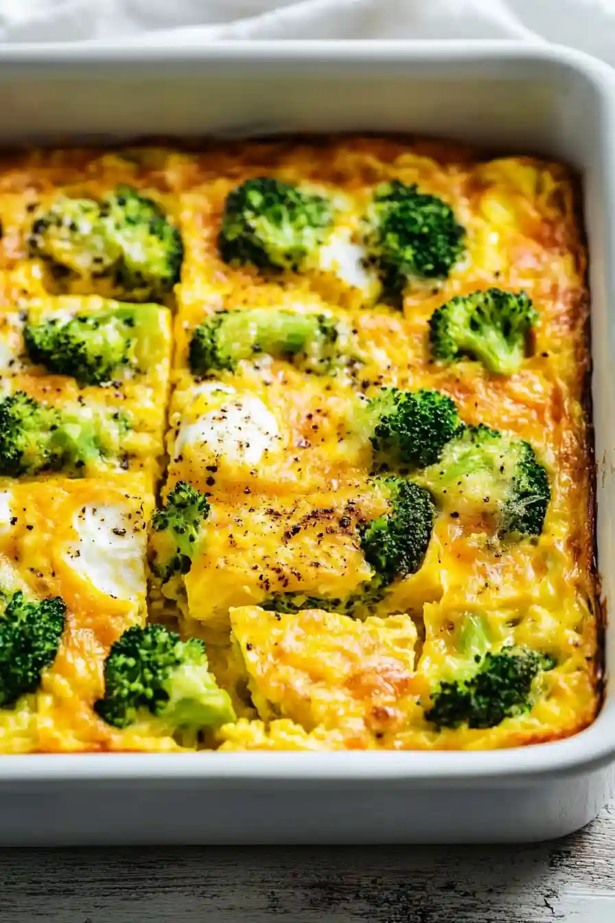 High Protein Vegetarian Egg Casserole