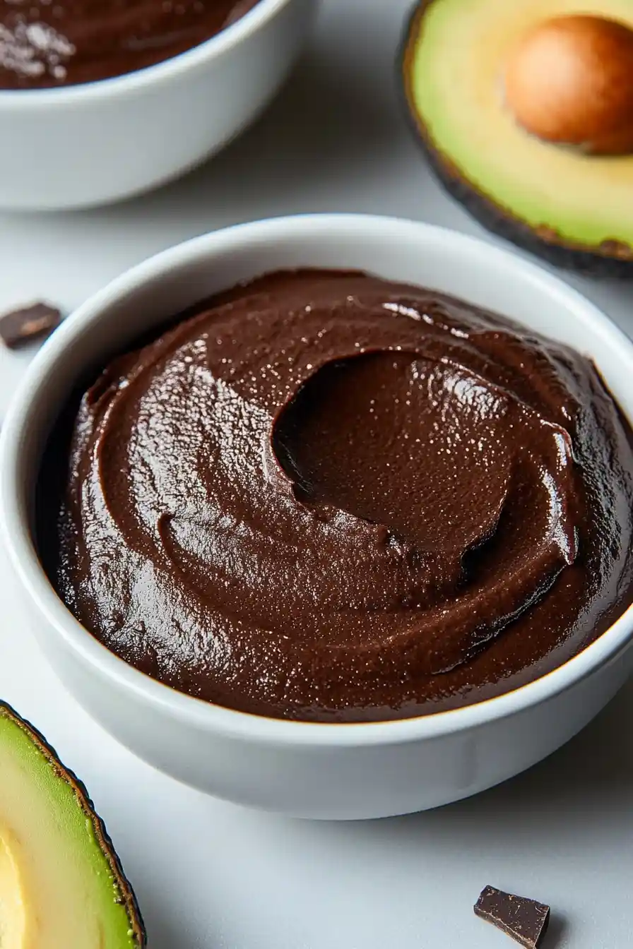 Rich Avocado Chocolate Mousse