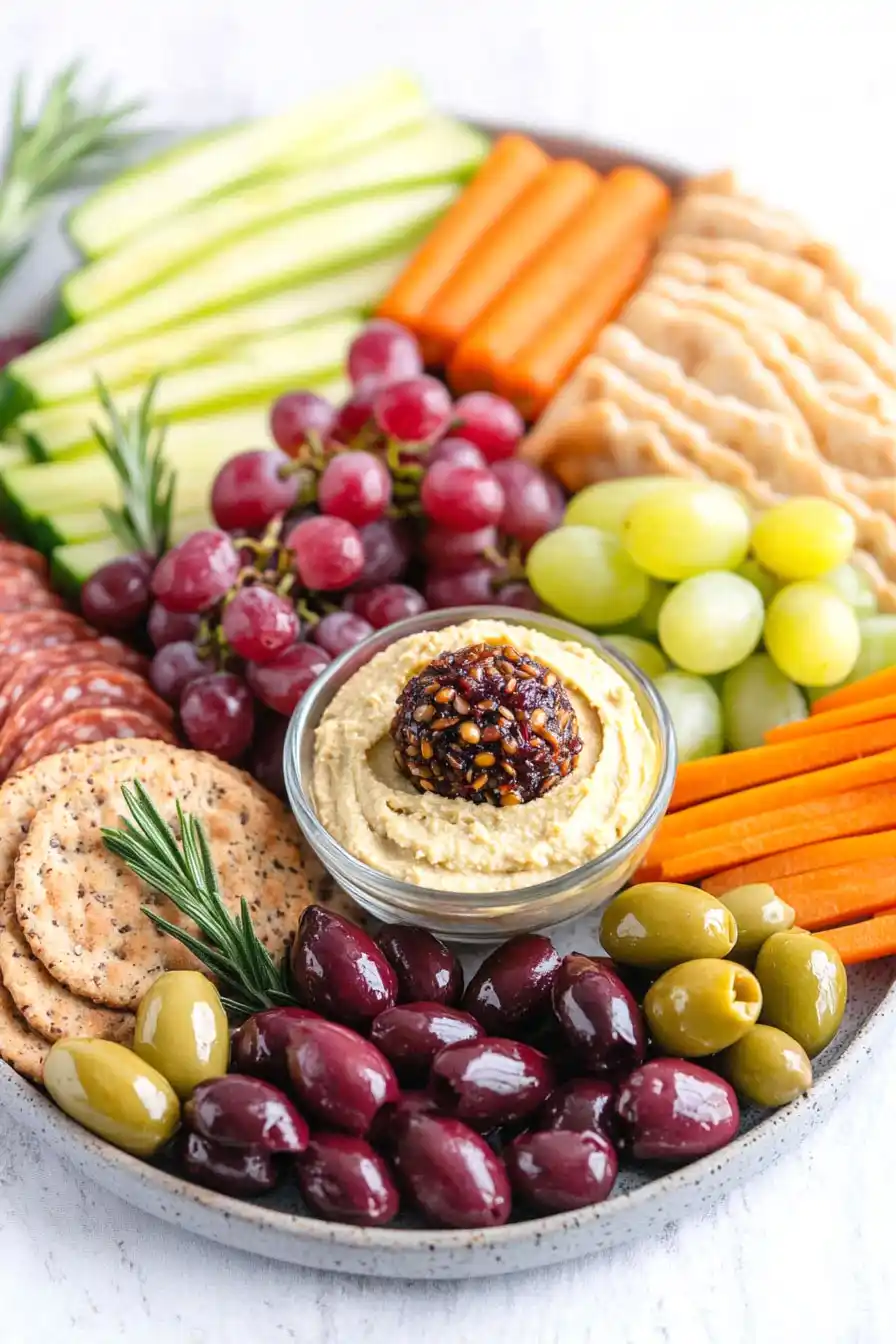Gourmet Vegan Charcuterie Board