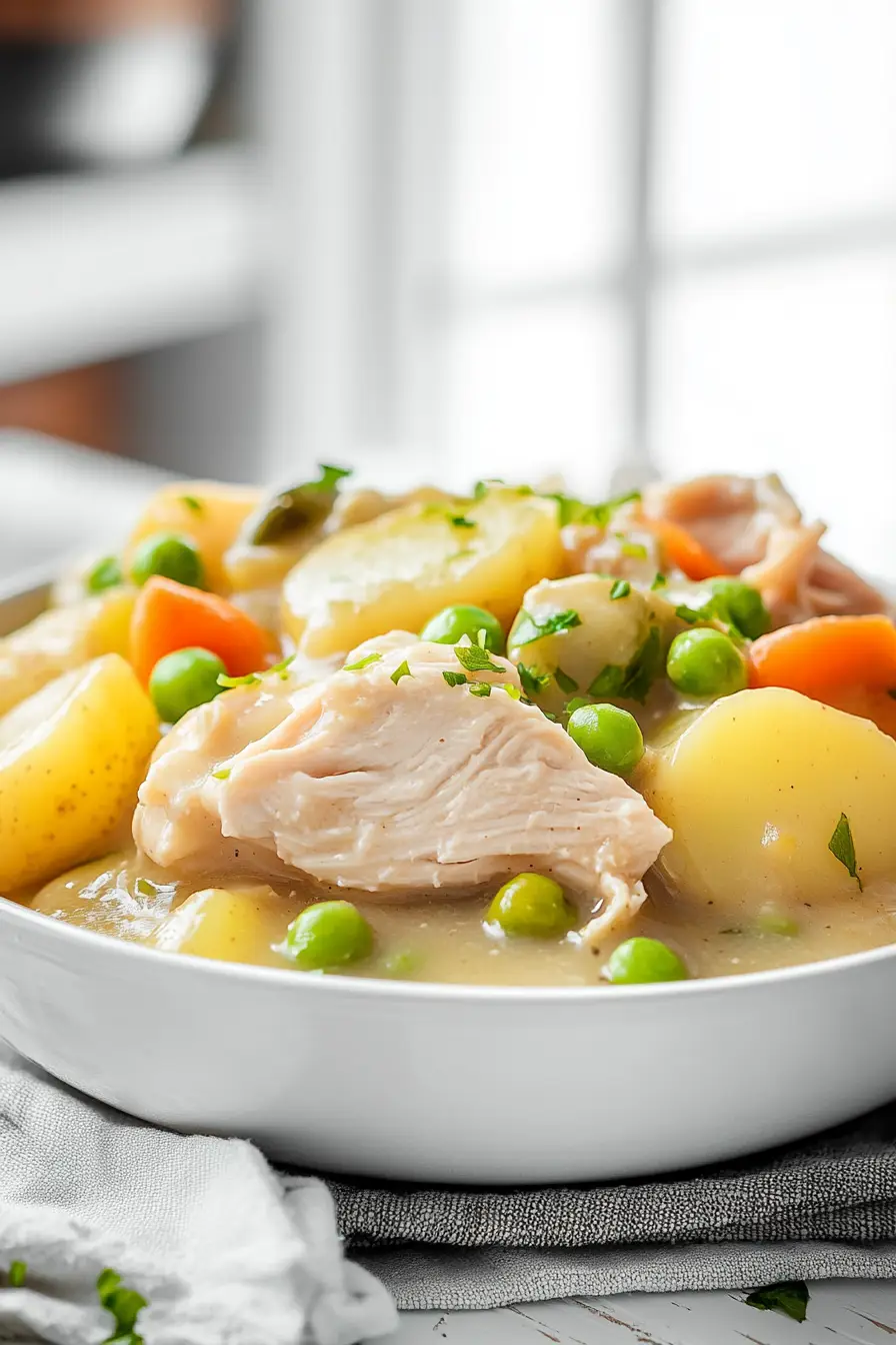 Easy Crockpot Chicken and Vegetables