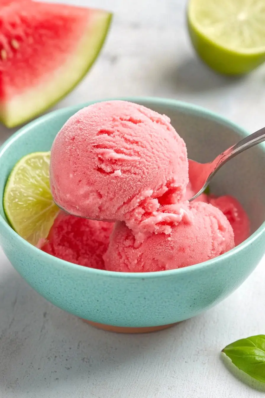 Tasty Watermelon Ice Cream Recipe