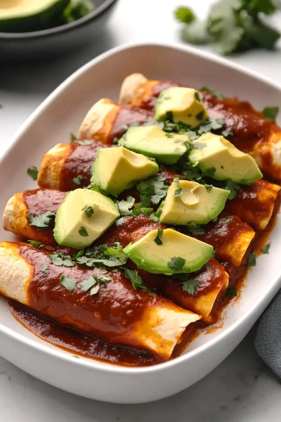 Delicious Vegan Enchiladas