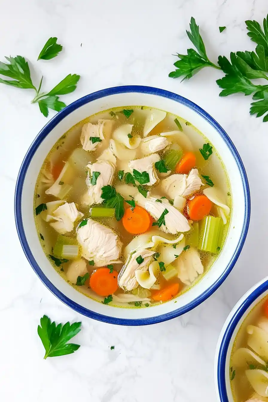 Comforting Instant Pot Chicken Noodle Soup