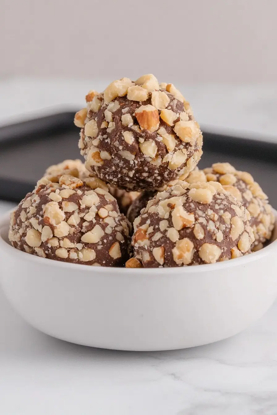 Simple Chocolate Truffles with Evaporated Milk