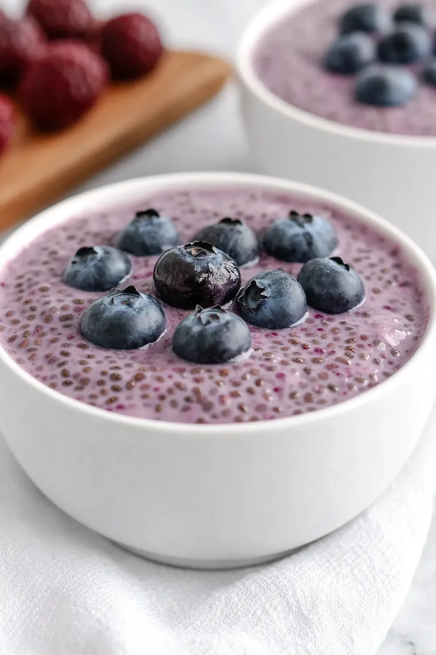 Simple No Sugar Chia Seed Pudding