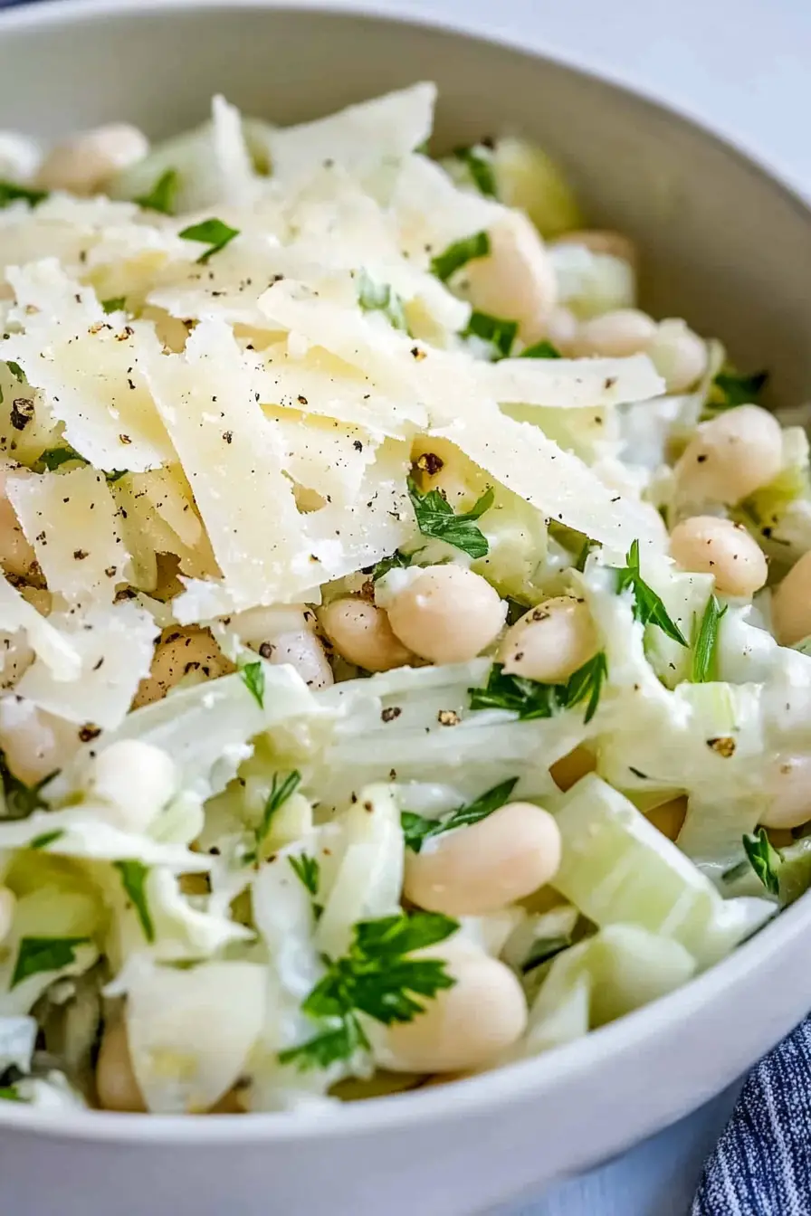 Fresh Fennel White Bean Salad