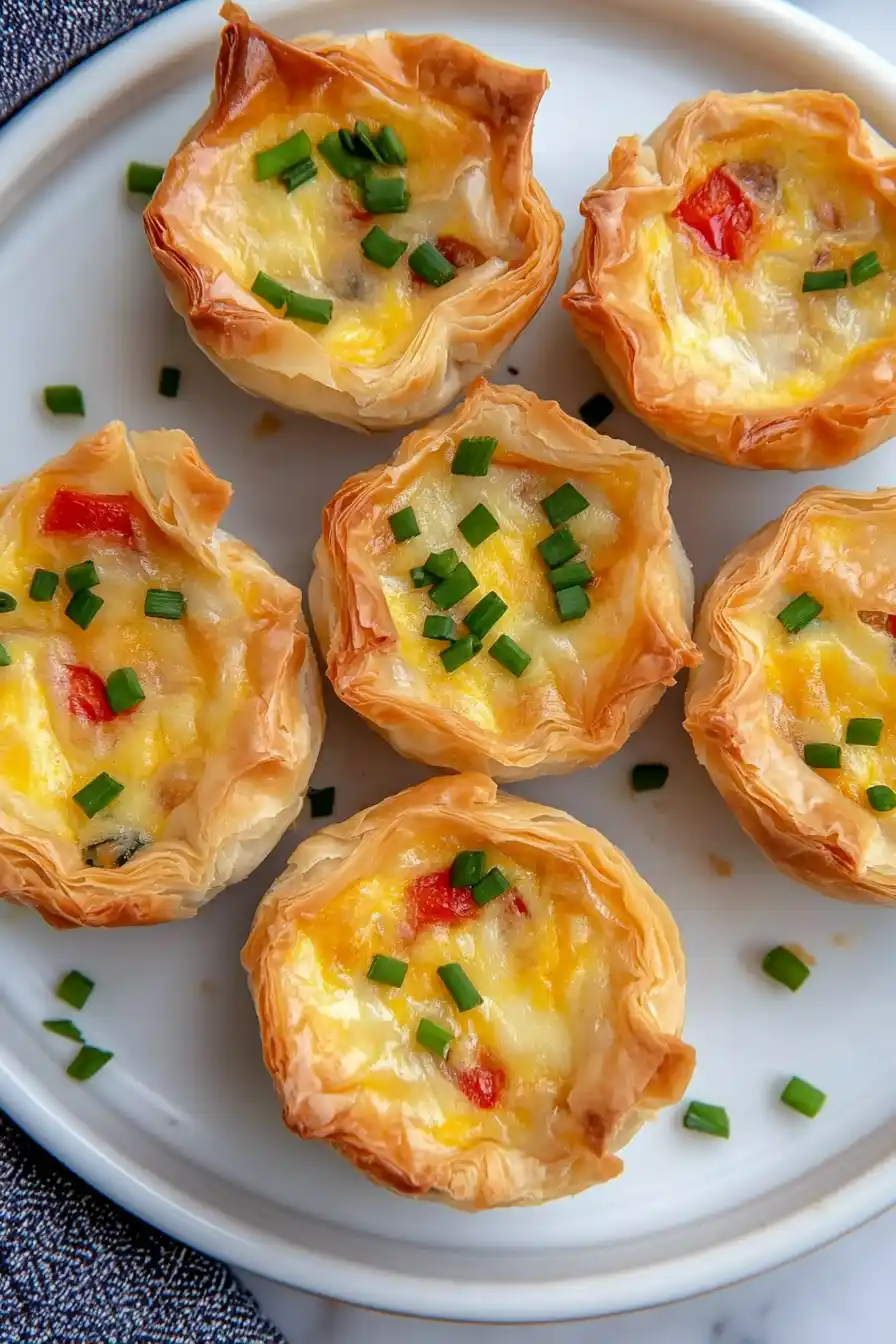 Best Mini Quiches with Phyllo Dough Recipe