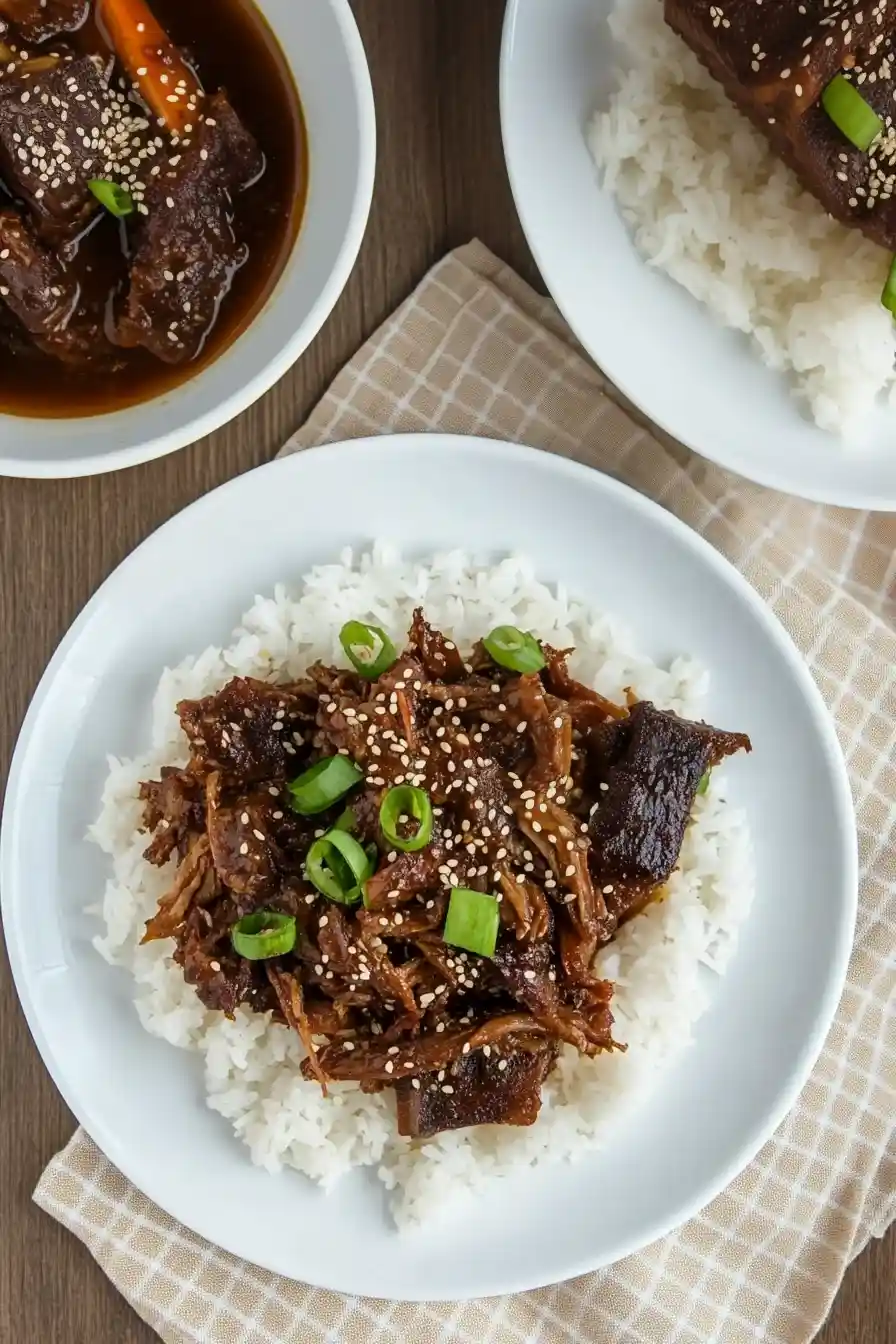 Healthy Instant Pot Korean Short Ribs