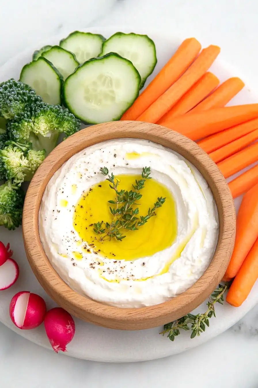 Quick Ricotta Yogurt Dip