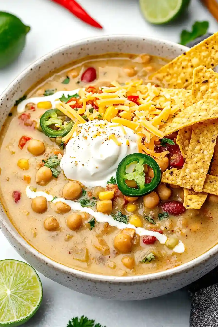Spicy Vegan White Chili