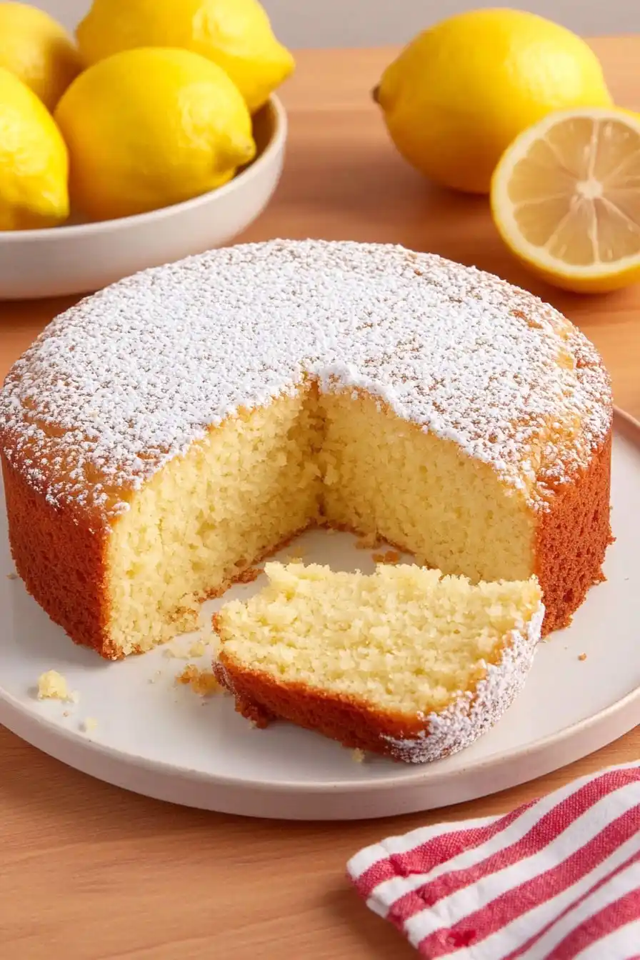 Refreshing Lemon Ricotta Cake Recipe