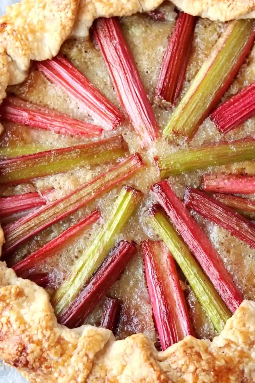 Easy Rhubarb Galette Recipe