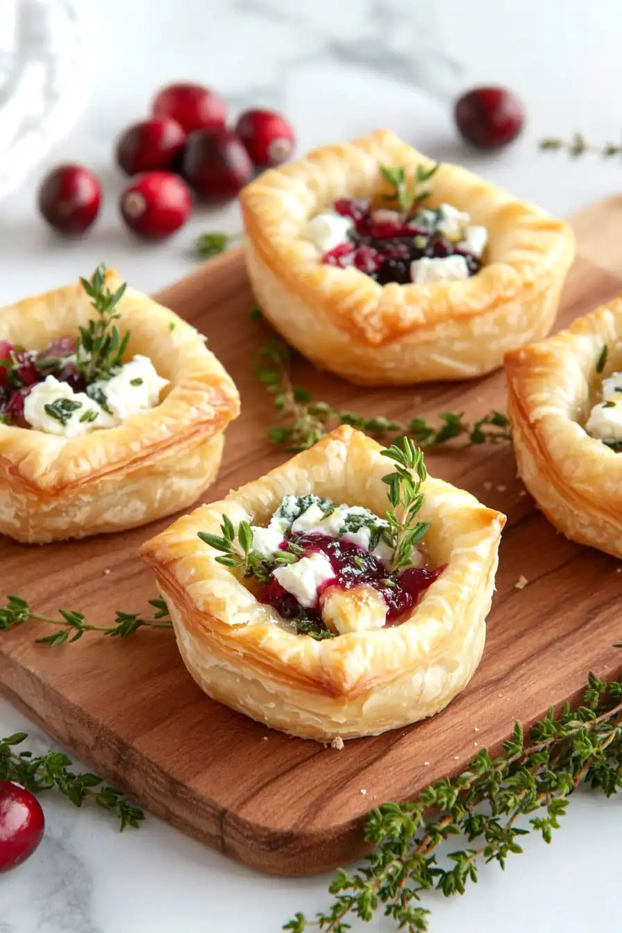 Easy Goat Cheese Puff Pastry