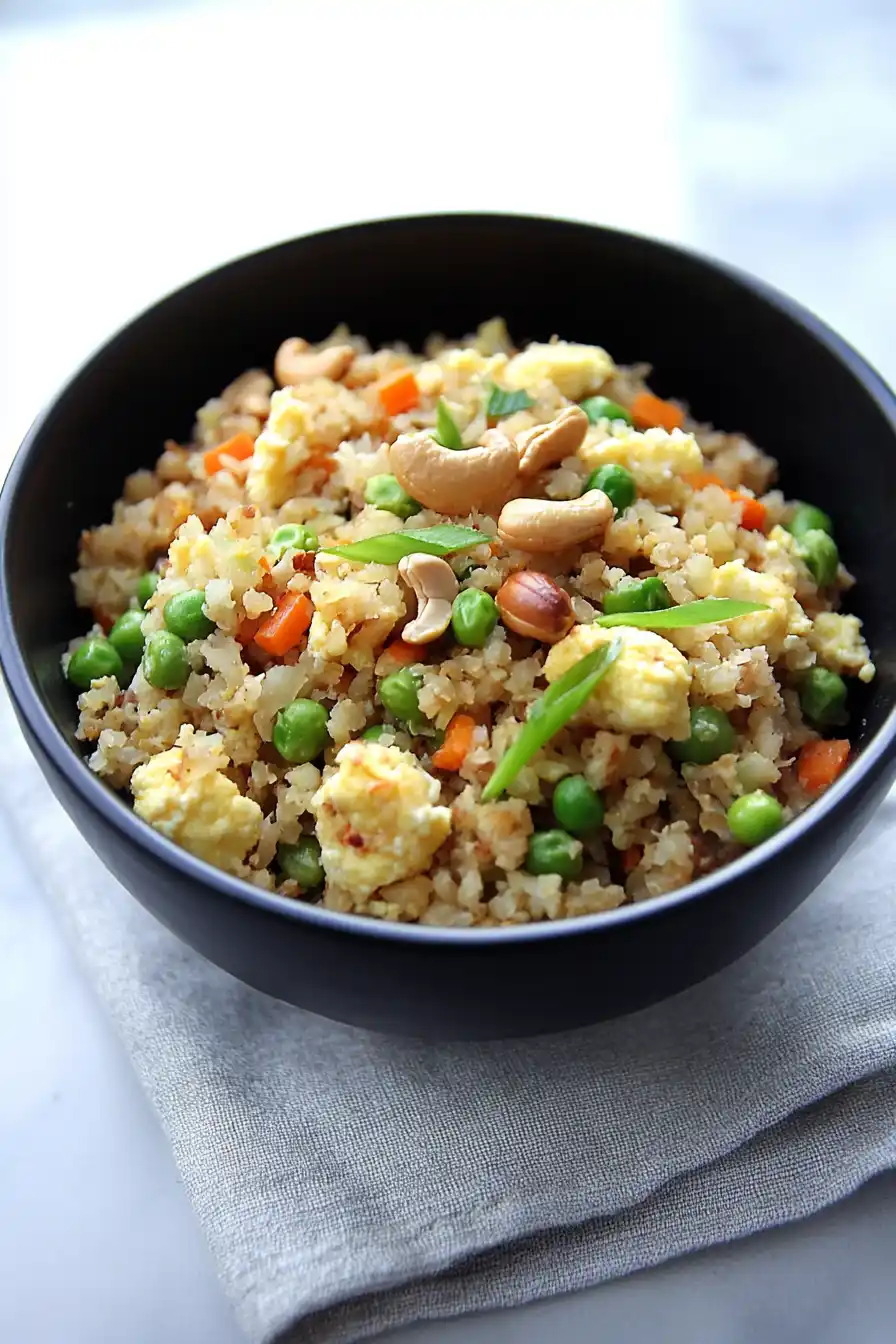Healthy Cauliflower Egg Fried Rice