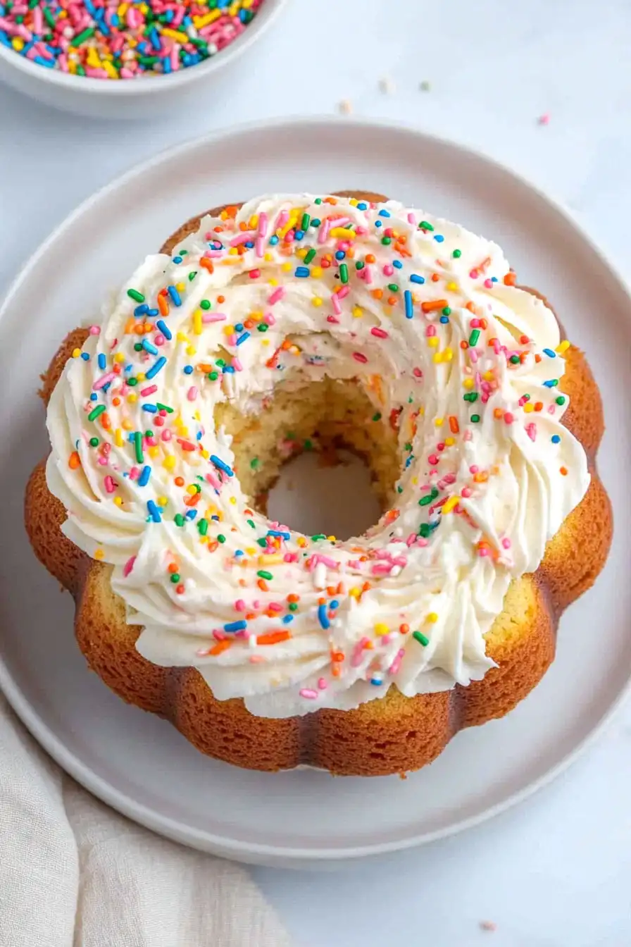Quick Birthday Bundt Cake