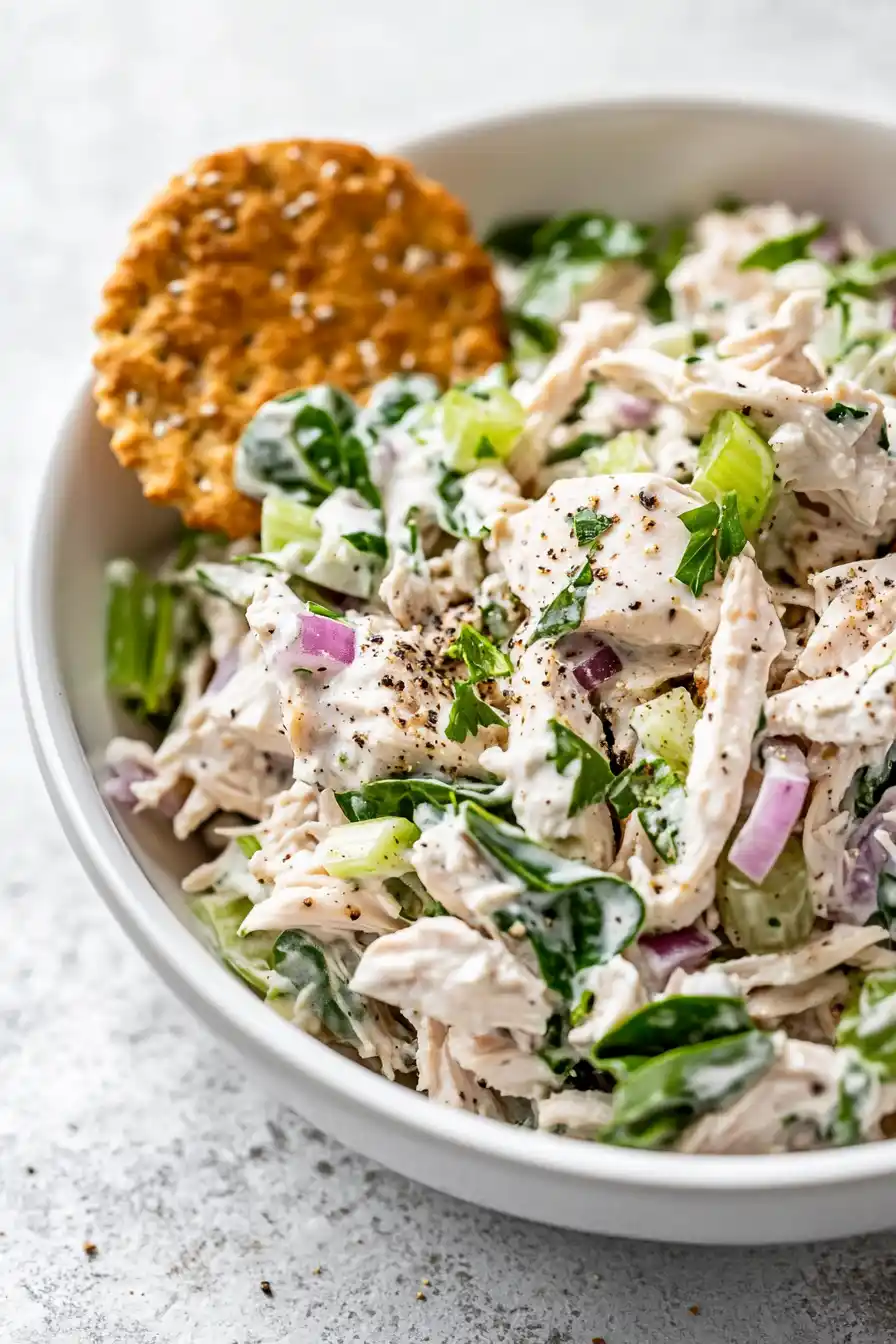 Quick Rotisserie Chicken Salad
