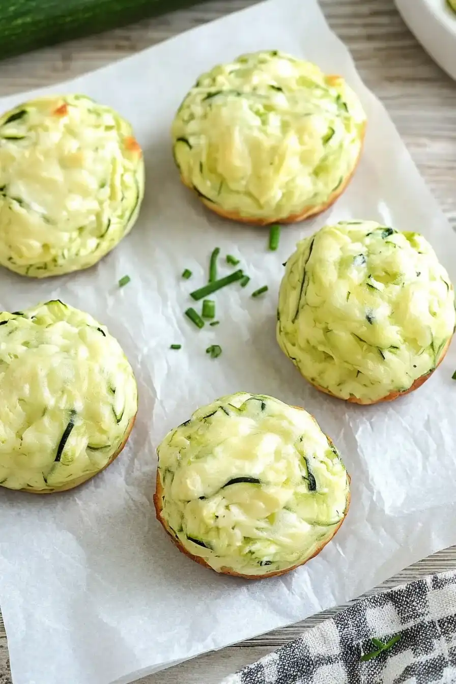 Moist Leek Egg Muffins
