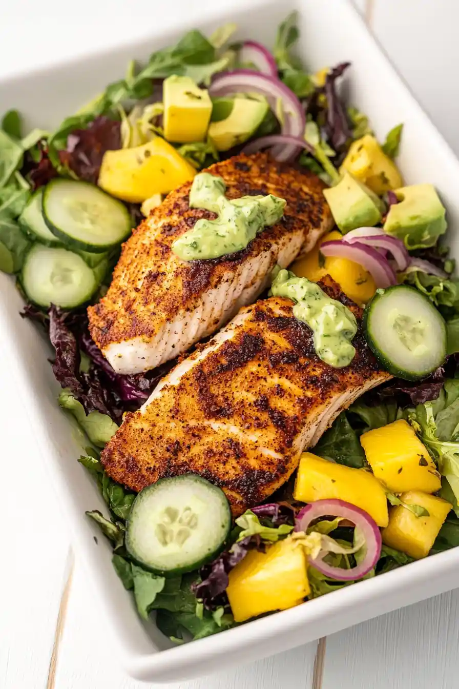 Tasty Mahi Mahi Salad