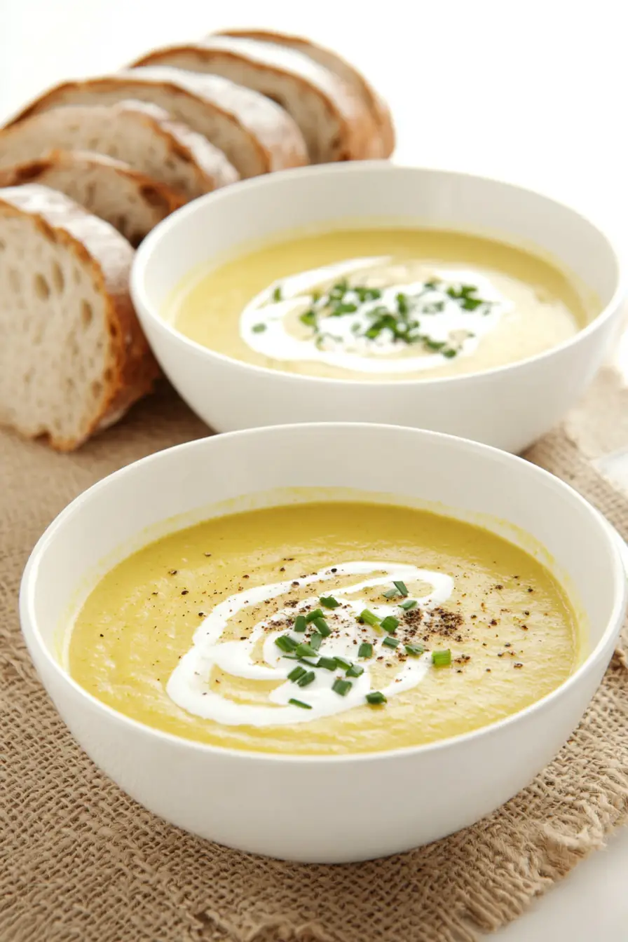 Healthy Leek and Onion Soup