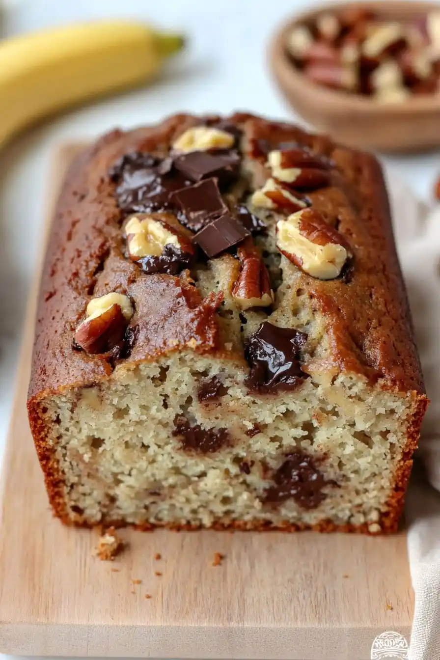 Healthy Greek Yogurt Banana Bread