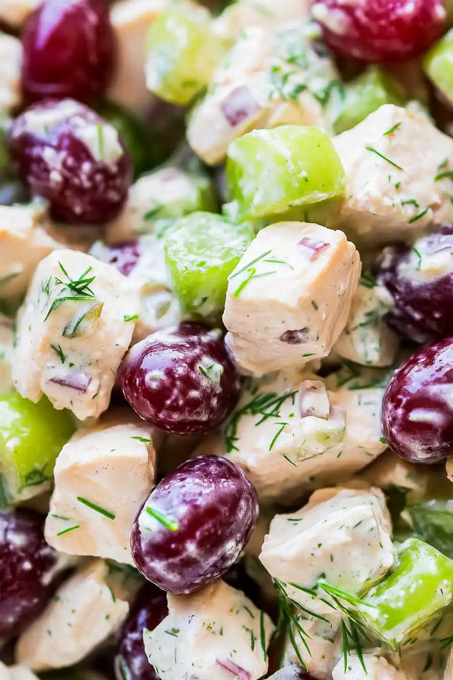 Creamy Greek Yogurt Chicken Salad