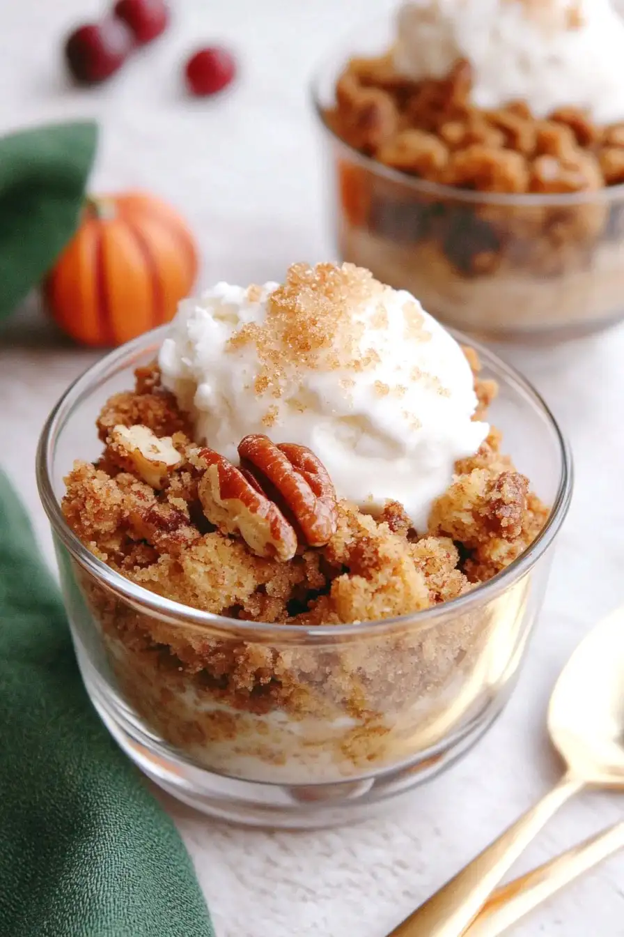 Irresistible Vegan Pumpkin Dump Cake