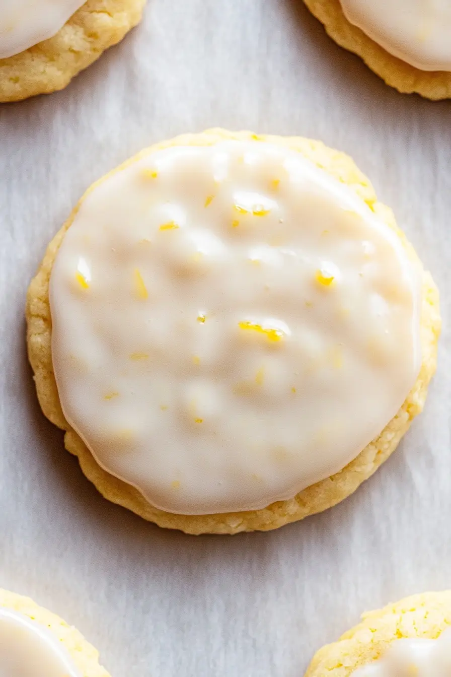 Zesty Lemon Yogurt Cookies