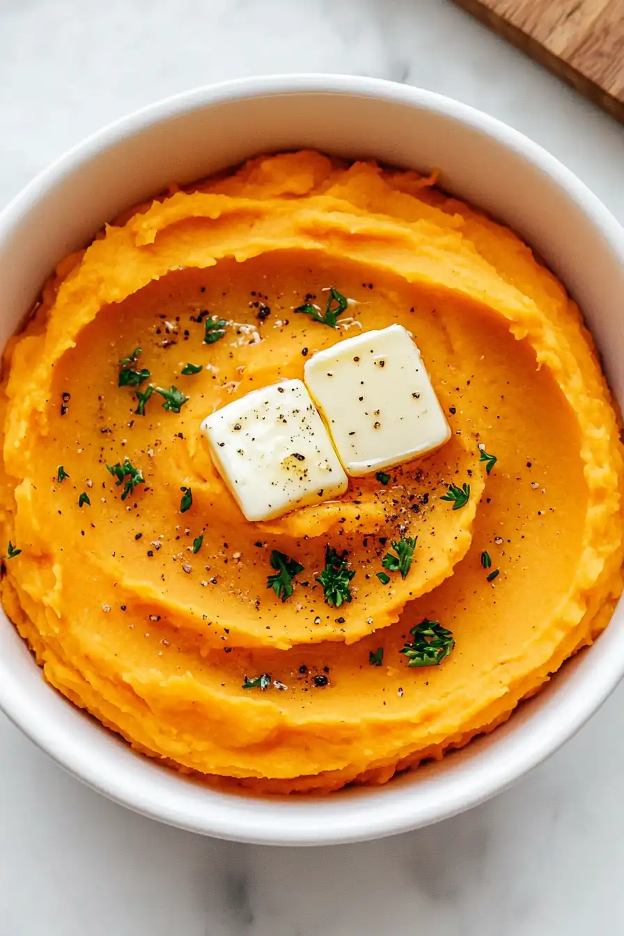 Easy Mashed Sweet Potatoes