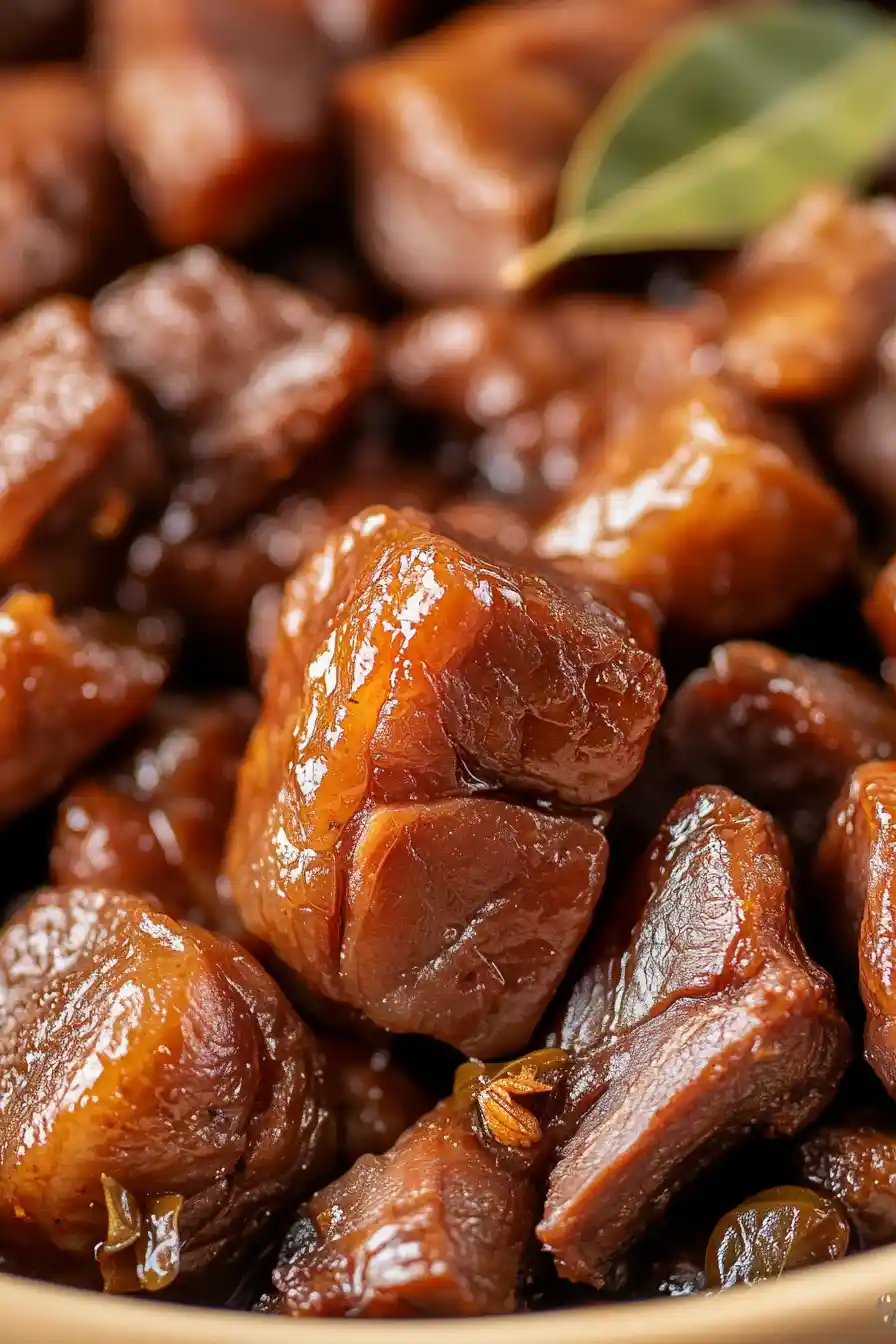 Authentic Pork Belly Adobo