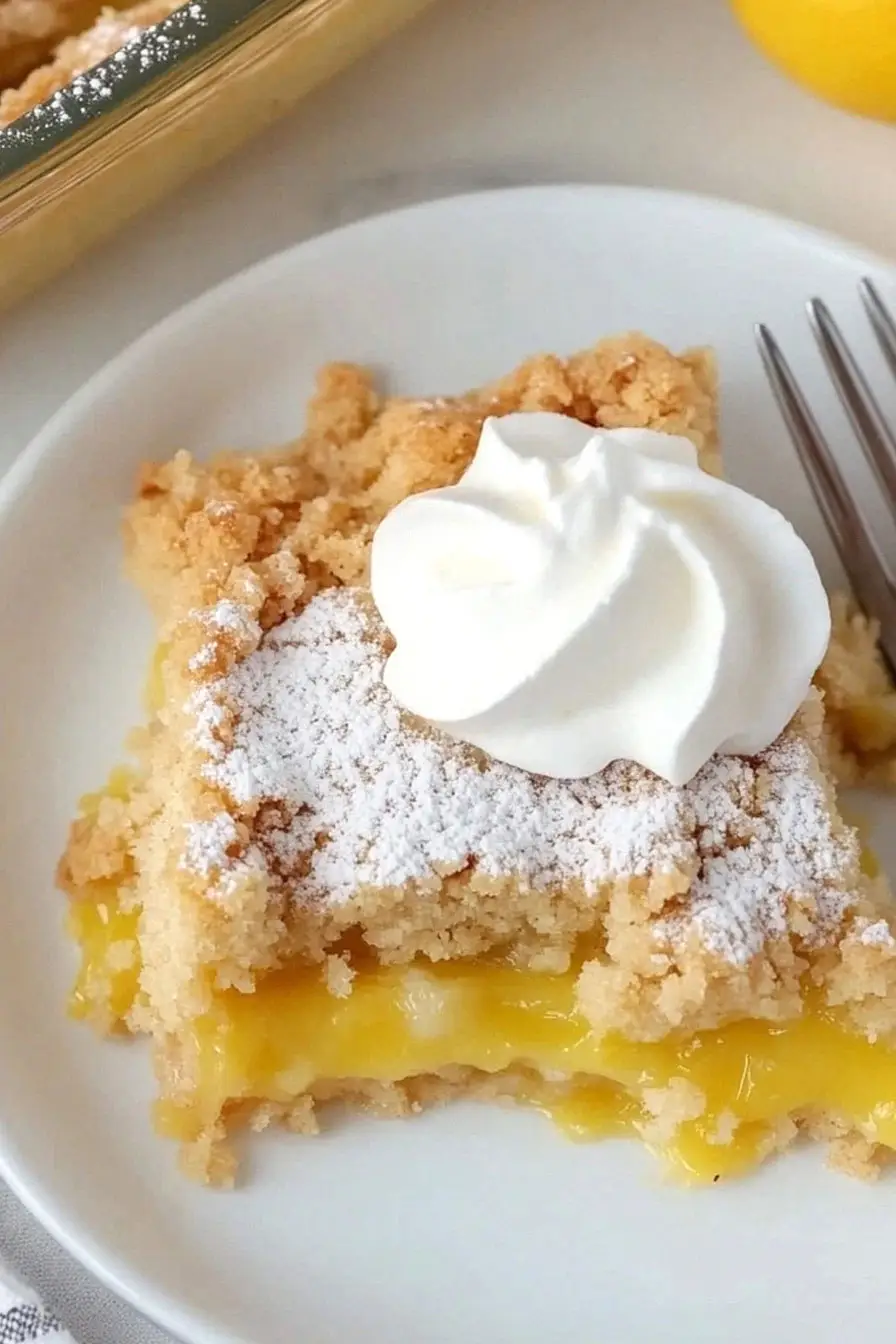 Delicious Lemon Dump Cake Without Cream Cheese