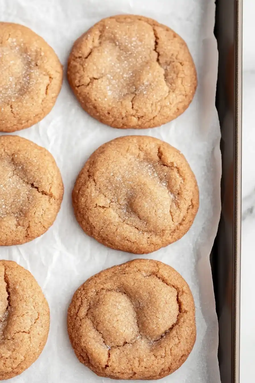Fluffy Sourdough Discard Molasses Cookies