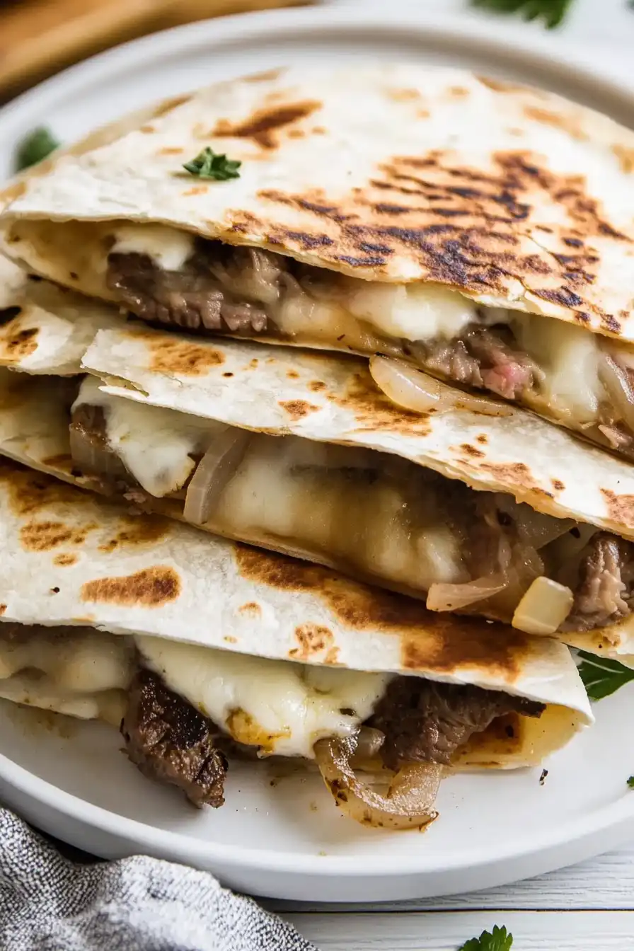 Easy Skirt Steak Quesadilla