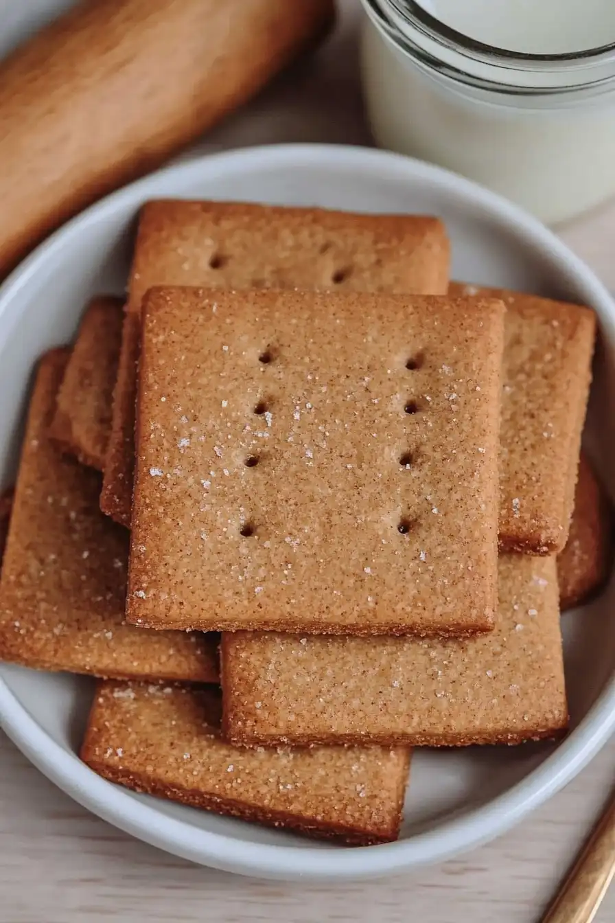 Tasty Sourdough Discard Graham Crackers