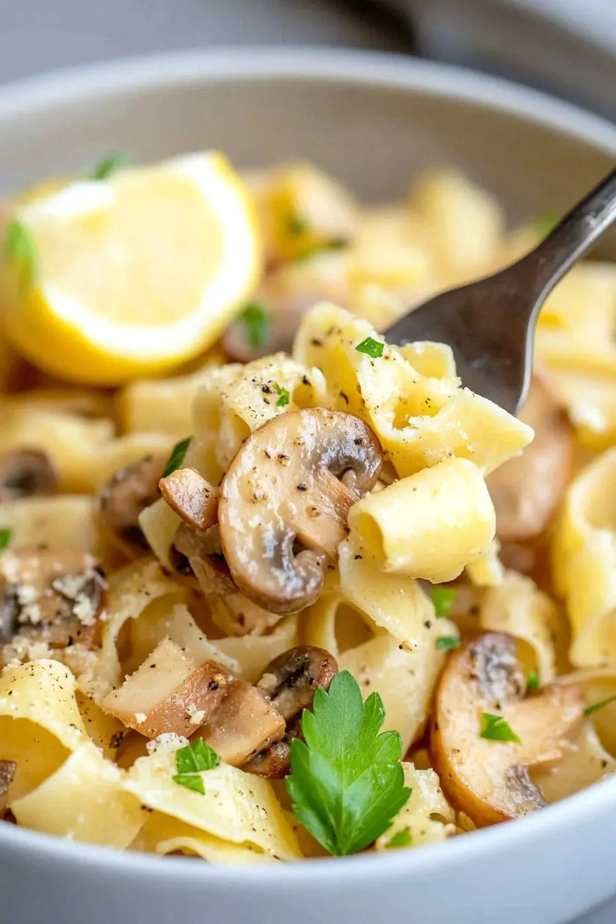Flavorful Artichoke Mushroom Pasta