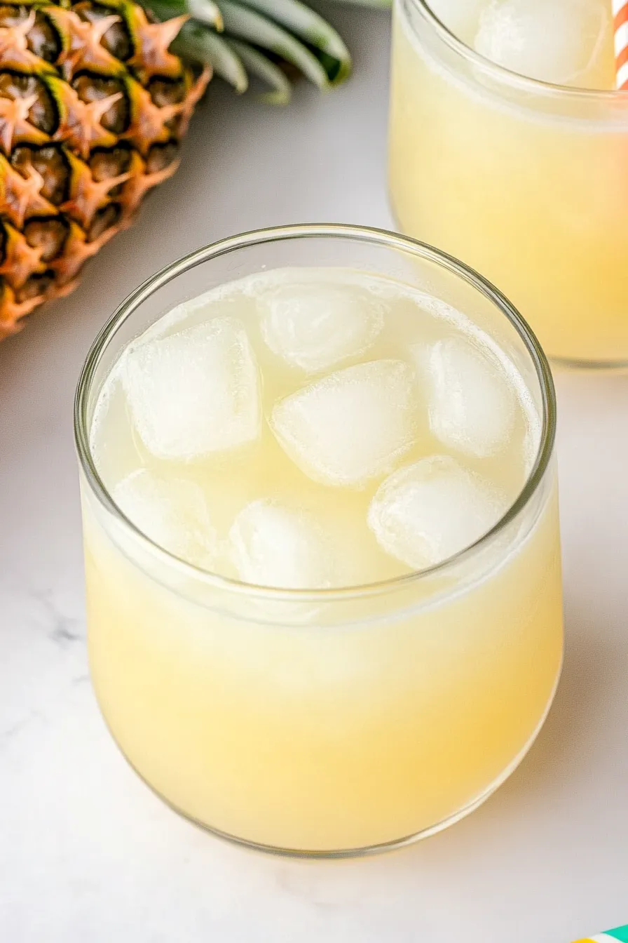 Easy Pineapple Lemonade