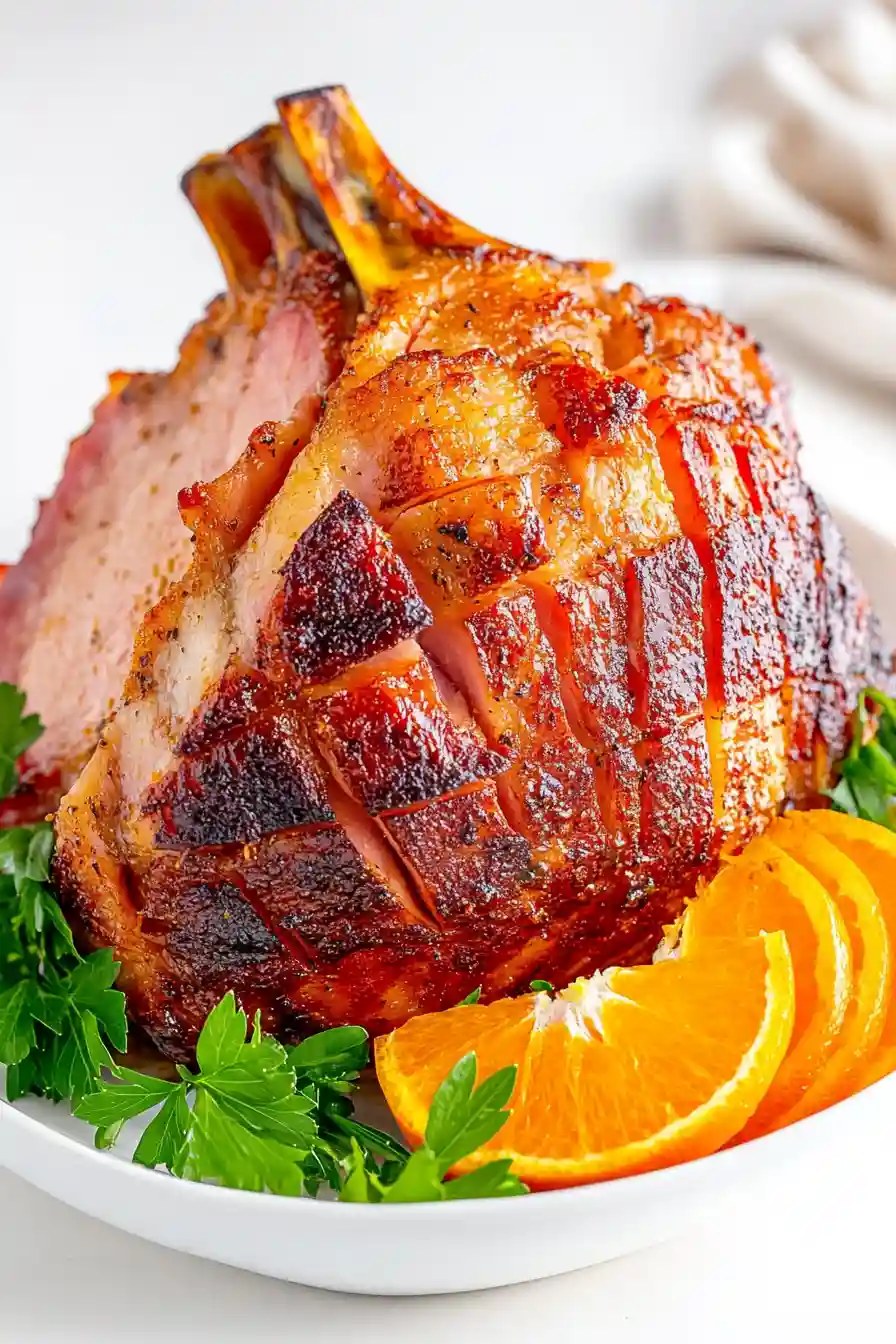 Juicy Baked Honey Mustard Ham