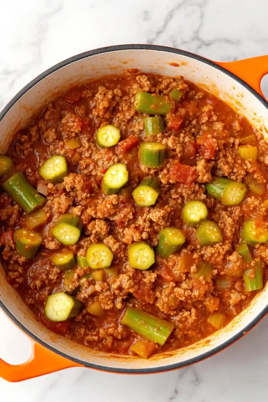 Hearty Beef and Okra Stew