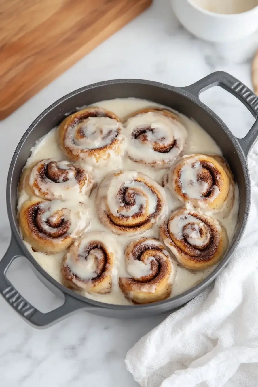 Easy Sourdough Discard Cinnamon Rolls