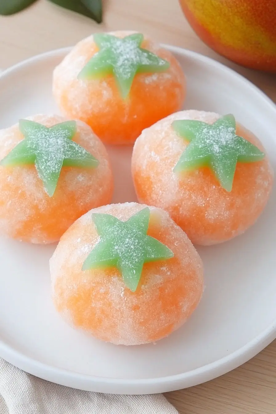 Tasty Persimmon Mochi