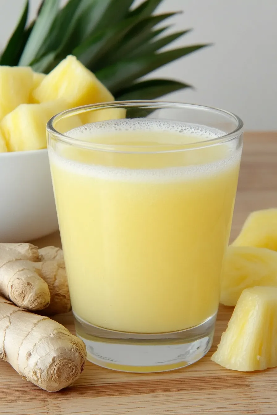 Easy Pineapple Ginger Shots