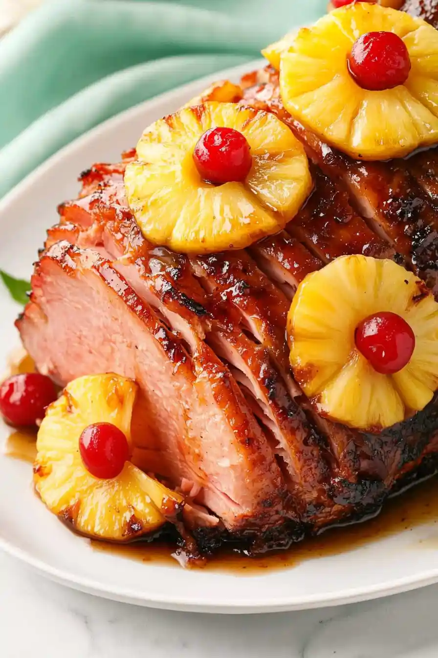 Best Easter Pineapple Honey Glazed Ham