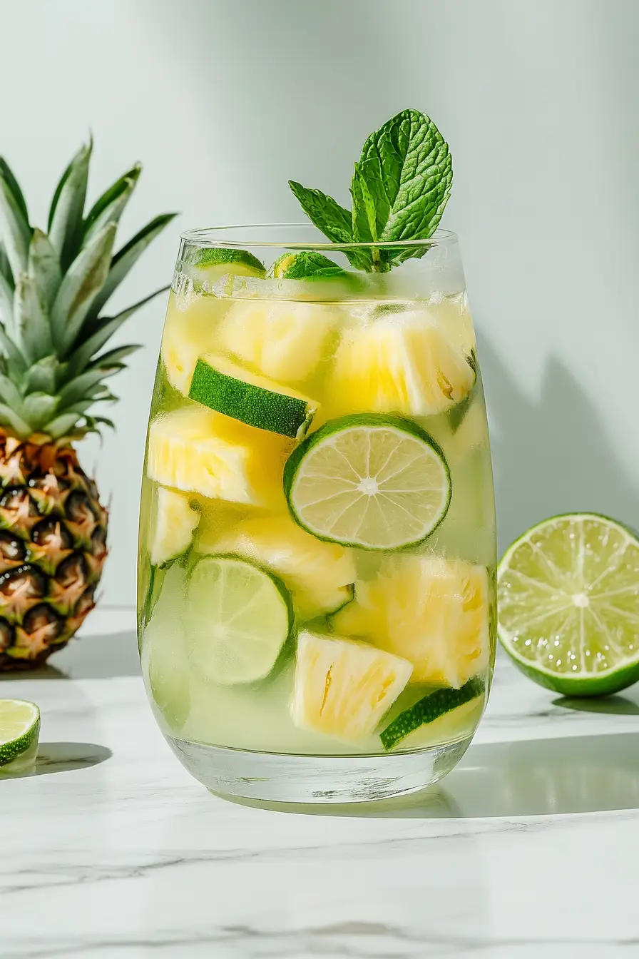 Cool Pineapple Infused Water Recipe