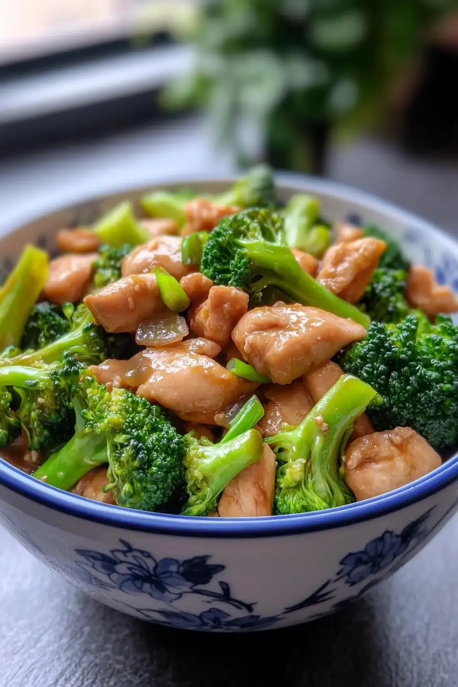 Quick Chinese Chicken and Broccoli