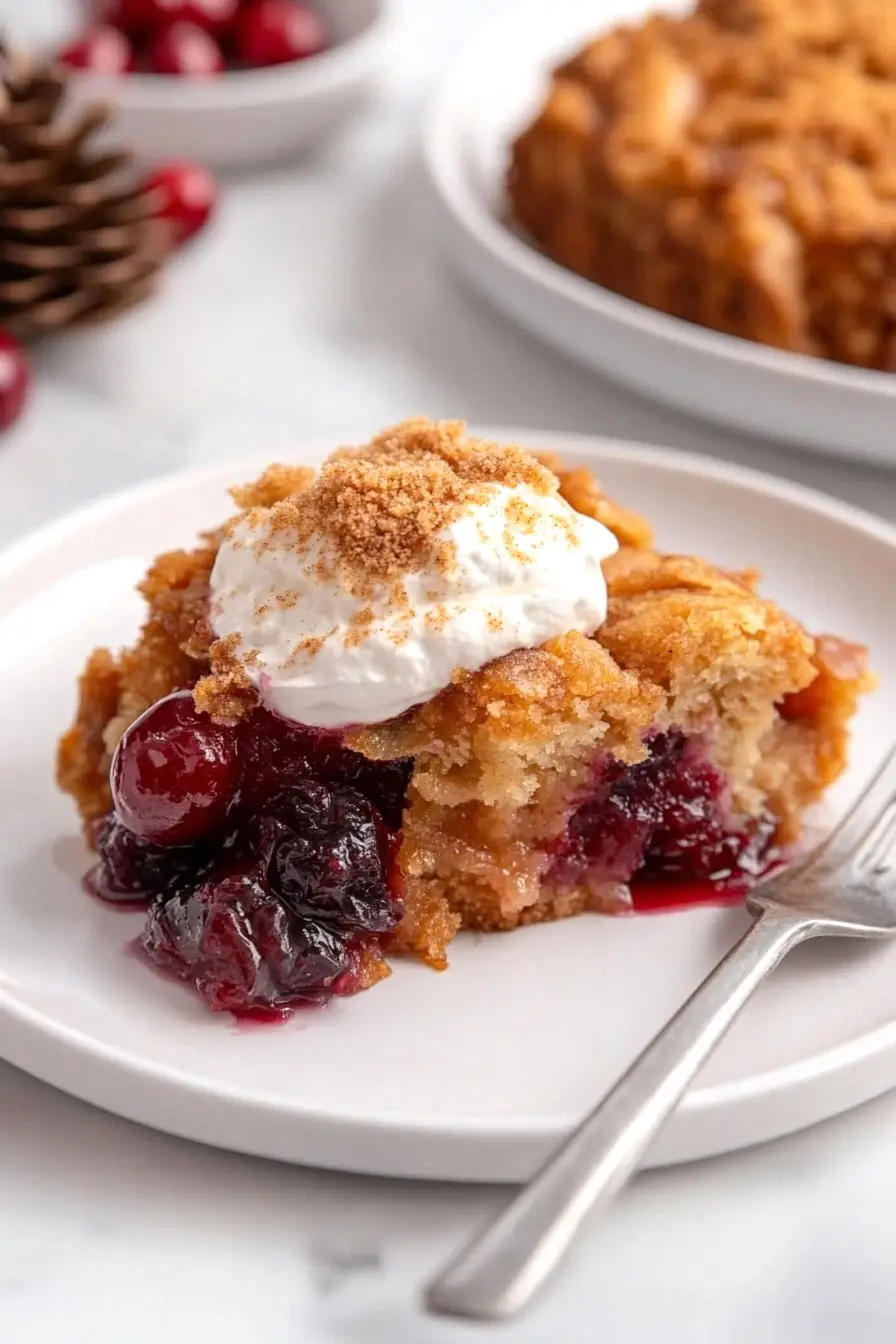 Simple Christmas Dump Cake