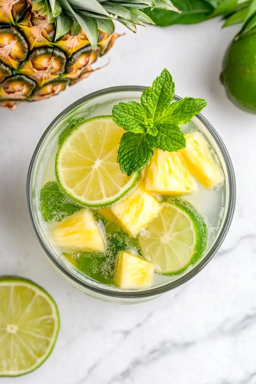 Cool Pineapple Infused Water Recipe