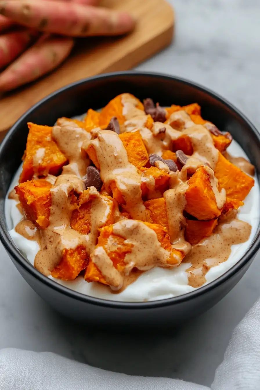 Tasty Sweet Potato Yogurt Bowl Recipe