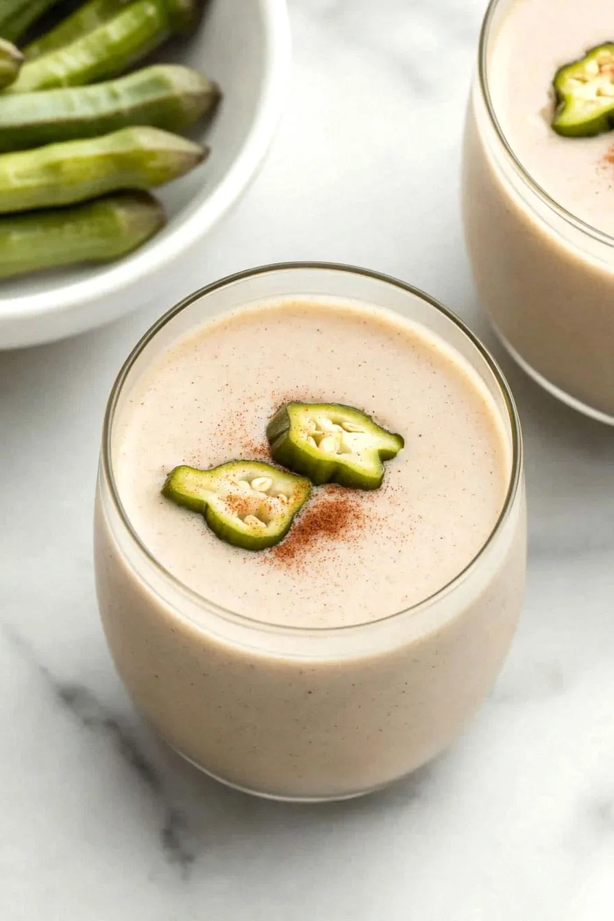 Low Calorie Okra Juice