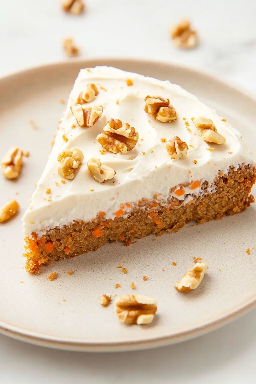 Easy Sugar Free Carrot Cake